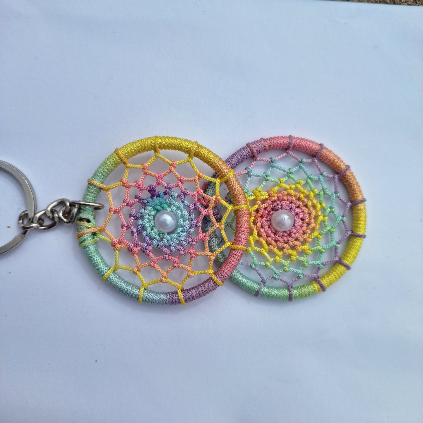 Rainbow keychain