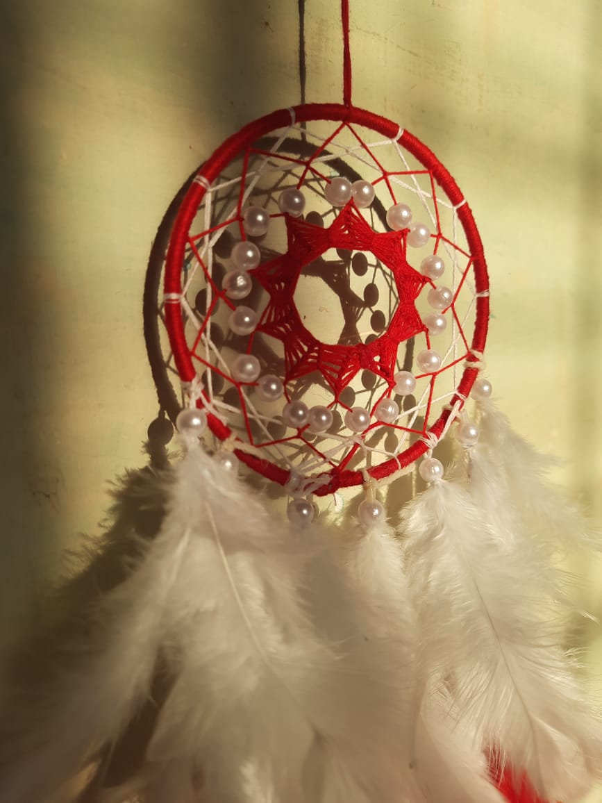 Rose red dreamcatcher